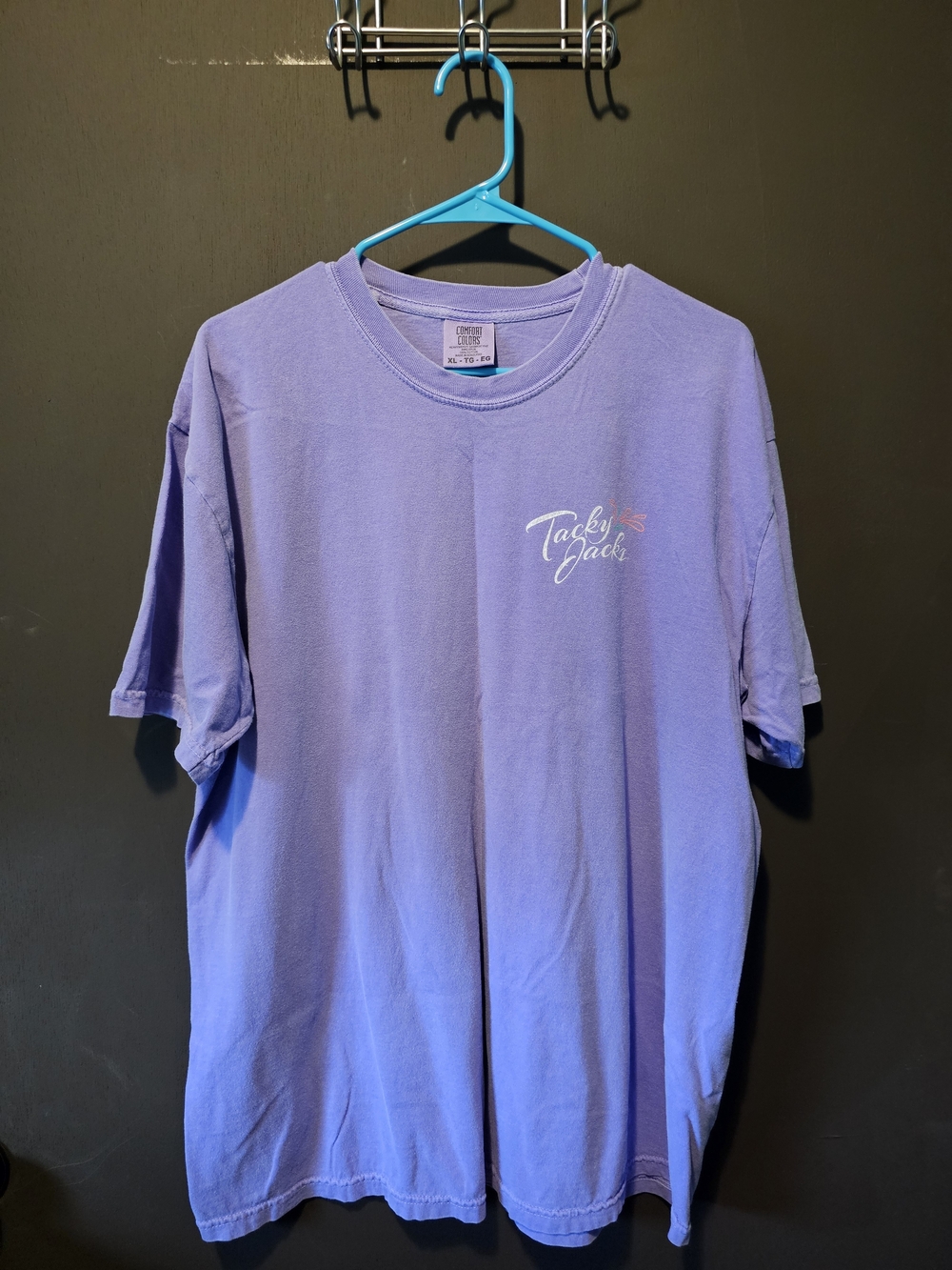 Women's Lavender Tacky Jacks Gulf Shores Graphic Tee